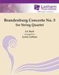 BRANDENBURG CONCERTO #5 PARTS cover